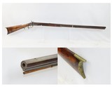 PIONEER Antique c.1850s Half-Stock .36 Perc. Long Rifle Frontier HOMESTEAD
Kentucky Style HUNTING/HOMESTEAD Long Rifle - 1 of 18