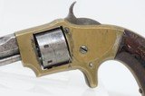 LOWELL ARMS Co Antique ROLLIN WHITE Pocket Revolver Made for SMITH & WESSON VERY RARE w/EJECTOR & LOADING GATE, S&W Box - 8 of 21
