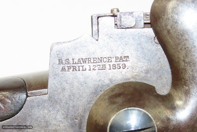 SHARPS NEW MODEL 1859 MILITARY RIFLE Union Army Hartford CIVIL WARAntique Iron Patchbox 30” Barrel Percussion - Image 7 of 22