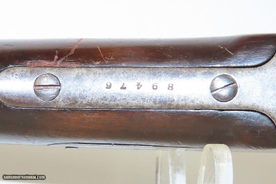 SHARPS NEW MODEL 1859 MILITARY RIFLE Union Army Hartford CIVIL WARAntique Iron Patchbox 30” Barrel Percussion - Image 10 of 22