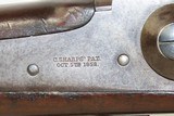 SHARPS NEW MODEL 1859 MILITARY RIFLE Union Army Hartford CIVIL WAR
Antique Iron Patchbox 30” Barrel Percussion - 6 of 22