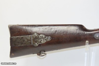 SHARPS NEW MODEL 1859 MILITARY RIFLE Union Army Hartford CIVIL WARAntique Iron Patchbox 30” Barrel Percussion - Image 3 of 22