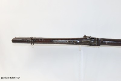 SHARPS NEW MODEL 1859 MILITARY RIFLE Union Army Hartford CIVIL WARAntique Iron Patchbox 30” Barrel Percussion - Image 8 of 22