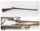 BOHEMIAN Antique JACOB JUNK FLINTLOCK Musket RELIEF CARVED STOCK .63 Early 1800s CZECHOSLOVAKIAN Made Smoothbore
