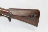 BOHEMIAN Antique JACOB JUNK FLINTLOCK Musket RELIEF CARVED STOCK .63 Early 1800s CZECHOSLOVAKIAN Made Smoothbore - 14 of 18