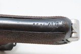 DÜSSELDORF POLICE 1915/1920 DOUBLE DATE LUGER Pistol DWM 9x19mm WWI
II C&R “S.D.IV.1438” Marked WWI Sidearm w/ WWII HOLSTER - 16 of 25