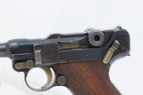 DÜSSELDORF POLICE 1915/1920 DOUBLE DATE LUGER Pistol DWM 9x19mm WWI
II C&R “S.D.IV.1438” Marked WWI Sidearm w/ WWII HOLSTER - 7 of 25