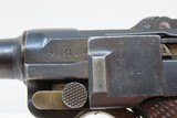 DÜSSELDORF POLICE 1915/1920 DOUBLE DATE LUGER Pistol DWM 9x19mm WWI
II C&R “S.D.IV.1438” Marked WWI Sidearm w/ WWII HOLSTER - 9 of 25