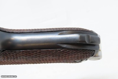 DÜSSELDORF POLICE 1915/1920 DOUBLE DATE LUGER Pistol DWM 9x19mm WWIII C&R “S.D.IV.1438” Marked WWI Sidearm w/ WWII HOLSTER - Image 10 of 25