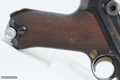 DÜSSELDORF POLICE 1915/1920 DOUBLE DATE LUGER Pistol DWM 9x19mm WWIII C&R “S.D.IV.1438” Marked WWI Sidearm w/ WWII HOLSTER - Image 23 of 25