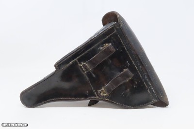 DÜSSELDORF POLICE 1915/1920 DOUBLE DATE LUGER Pistol DWM 9x19mm WWIII C&R “S.D.IV.1438” Marked WWI Sidearm w/ WWII HOLSTER - Image 4 of 25