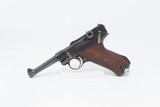 DÜSSELDORF POLICE 1915/1920 DOUBLE DATE LUGER Pistol DWM 9x19mm WWI
II C&R “S.D.IV.1438” Marked WWI Sidearm w/ WWII HOLSTER - 5 of 25