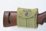 c1944 mfr. World War II WINCHESTER M1 Carbine .30 New Haven CT WW2 C&RWith MAGAZINE POUCHES - 3 of 19