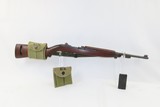 c1944 mfr. World War II WINCHESTER M1 Carbine .30 New Haven CT WW2 C&RWith MAGAZINE POUCHES - 2 of 19