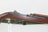 c1944 mfr. World War II WINCHESTER M1 Carbine .30 New Haven CT WW2 C&RWith MAGAZINE POUCHES - 4 of 19