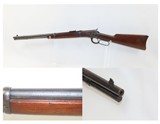 c1923 mfr. Roaring Twenties WINCHESTER 1892 Lever Action .25-20 CARBINE C&R Classic REPEATING Saddle Ring Carbine Made 1923 - 1 of 21