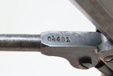 STAGECOACH ROBBERY CYLINDER SCENE 1855 COLT 1849 Revolver CIVIL WAR Antique CASED, POWDER FLASK, LEAD BALL, .31 BULLET MOLD, CAP - 20 of 24
