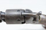 STAGECOACH ROBBERY CYLINDER SCENE 1855 COLT 1849 Revolver CIVIL WAR Antique CASED, POWDER FLASK, LEAD BALL, .31 BULLET MOLD, CAP - 11 of 24