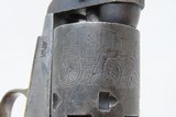 STAGECOACH ROBBERY CYLINDER SCENE 1855 COLT 1849 Revolver CIVIL WAR Antique CASED, POWDER FLASK, LEAD BALL, .31 BULLET MOLD, CAP - 15 of 24