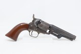STAGECOACH ROBBERY CYLINDER SCENE 1855 COLT 1849 Revolver CIVIL WAR Antique CASED, POWDER FLASK, LEAD BALL, .31 BULLET MOLD, CAP - 21 of 24