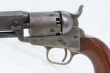 STAGECOACH ROBBERY CYLINDER SCENE 1855 COLT 1849 Revolver CIVIL WAR Antique CASED, POWDER FLASK, LEAD BALL, .31 BULLET MOLD, CAP - 8 of 24