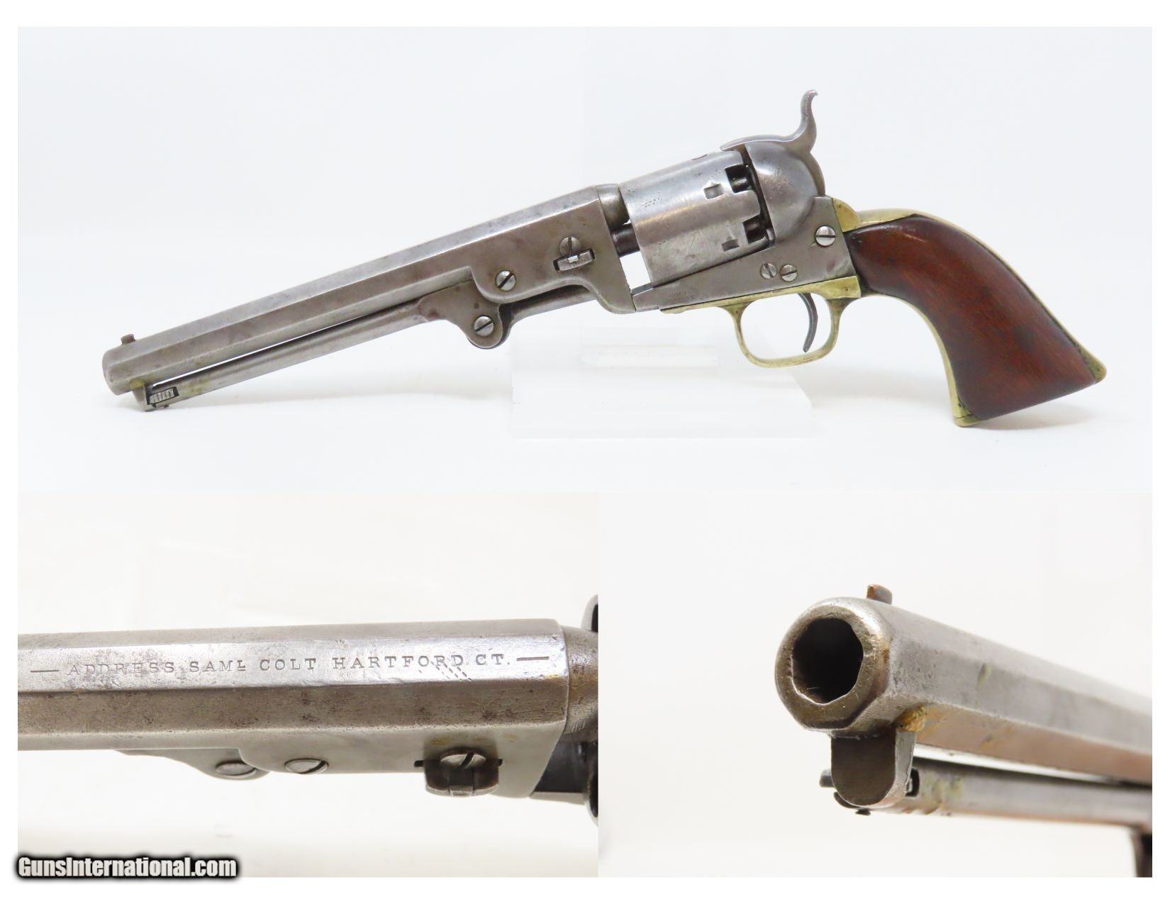 Civil War   Wild West Antique Colt M1851 Navy .36 Perc. Revolver 