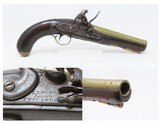 BRASS BARREL KETLAND ALLPORT .52 FLINTLOCK Pistol BIRMINGHAM TRADE
Antique