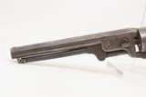 1862 COLT M1851 NAVY .36 Revolver GUNFIGHTER CIVIL WAR WILD WEST Antique CASE, AMMO, POWDER FLASK, BALL/BULLET MOLD, ELEY CAP TIN - 9 of 22