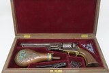 1862 COLT M1851 NAVY .36 Revolver GUNFIGHTER CIVIL WAR WILD WEST Antique CASE, AMMO, POWDER FLASK, BALL/BULLET MOLD, ELEY CAP TIN - 2 of 22