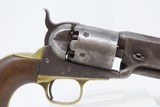 1862 COLT M1851 NAVY .36 Revolver GUNFIGHTER CIVIL WAR WILD WEST Antique CASE, AMMO, POWDER FLASK, BALL/BULLET MOLD, ELEY CAP TIN - 21 of 22