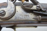 BURY ST EDMONDS FURLONG Flintlock SeaServicePistol Middlesex London Antique Late-18th Century British Military Sidearm - 6 of 19