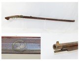 SILVER INLAID Antique JAPANESE MATCHLOCK “Tanegashima” ARQUEBUS .56 Musket