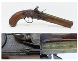 SHARPE “EXTRAPROOF” .62 FLINTLOCK Tower NORTH AMERICAN TRADE Pistol Antique KING GEORGE III BROAD ARROW BOARD of ORDNANCE - 1 of 20
