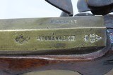 SHARPE “EXTRAPROOF” .62 FLINTLOCK Tower NORTH AMERICAN TRADE Pistol Antique KING GEORGE III BROAD ARROW BOARD of ORDNANCE - 11 of 20