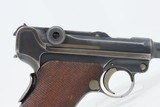 SCARCE DWM 9x19mm 1906 Commercial LUGER Pistol C&RPistol Used in BOTH WORLD WARS - 17 of 18