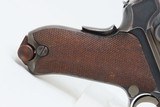 SCARCE DWM 9x19mm 1906 Commercial LUGER Pistol C&RPistol Used in BOTH WORLD WARS - 16 of 18