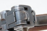 SCARCE DWM 9x19mm 1906 Commercial LUGER Pistol C&RPistol Used in BOTH WORLD WARS - 7 of 18