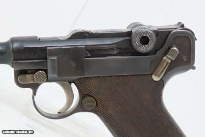 IMPERIAL GERMAN ARMY REWORK DWM 9x19mm P.08 LUGER WORLD WAR I II Weimar C&R ICONIC SIDEARM from BOTH WORLD WARS - Image 4 of 20
