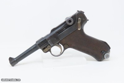 IMPERIAL GERMAN ARMY REWORK DWM 9x19mm P.08 LUGER WORLD WAR I II Weimar C&R ICONIC SIDEARM from BOTH WORLD WARS - Image 2 of 20
