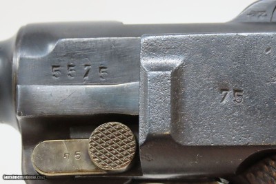 IMPERIAL GERMAN ARMY REWORK DWM 9x19mm P.08 LUGER WORLD WAR I II Weimar C&R ICONIC SIDEARM from BOTH WORLD WARS - Image 6 of 20