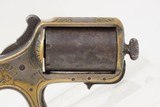 7-SHOT ENGRAVED Antique JAMES REID “My Friend” KNUCKLE DUSTER .22 Revolver
BRASS KNUCKLE PISTOL Combination - 13 of 13