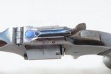 c1866 SMITH & WESSON No. 2 Old Army .32 HAYES HICKOK WILD WESTAntique S&W Fine Blue & Casecolor Finish with Glass Top Display Case - 7 of 18