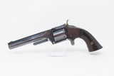 c1866 SMITH & WESSON No. 2 Old Army .32 HAYES HICKOK WILD WESTAntique S&W Fine Blue & Casecolor Finish with Glass Top Display Case - 2 of 18