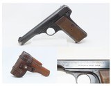 OCCUPATION Marked FABRIQUE NATIONALE Model 1922 7.65mm BELGIAN C&R Pistol
Third Reich EAGLE PROOFED w/Leather Holster