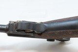 1916 GREAT WAR German LUGER Pistol SERIAL NUMBER 18 X Marked DWM 9x19mm C&R IMPERIAL GERMAN, WWI, WEIMAR, WW2, COLD WAR - 8 of 23