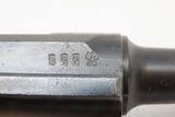 1916 GREAT WAR German LUGER Pistol SERIAL NUMBER 18 X Marked DWM 9x19mm C&R IMPERIAL GERMAN, WWI, WEIMAR, WW2, COLD WAR - 20 of 23