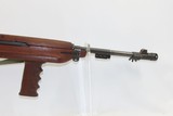 1943 mfr WWII STANDARD PRODUCTS M1 .30 CARBINE PLAINFIELD PARATROOPER STOCK C&R M1 in Wooden Stock with Pistol and Fore Grip Extending Wire - 5 of 21