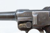 TOTENKOPF DEATH’S HEAD 1917 ERFURT P.08 GERMAN LUGER Pistol 9 GREAT WAR C&R WWI Imperial German Sidearm 9x19mm Parabellum - 9 of 23