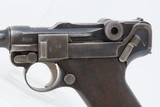 TOTENKOPF DEATH’S HEAD 1917 ERFURT P.08 GERMAN LUGER Pistol 9 GREAT WAR C&R WWI Imperial German Sidearm 9x19mm Parabellum - 7 of 23