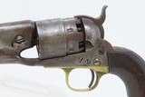 c1862 mfr COLT 1860 ARMY Revolver .44 4-SCREW FRAME Union CIVIL WAR Antique The Primary Sidearm of the North in the ACW - 4 of 20